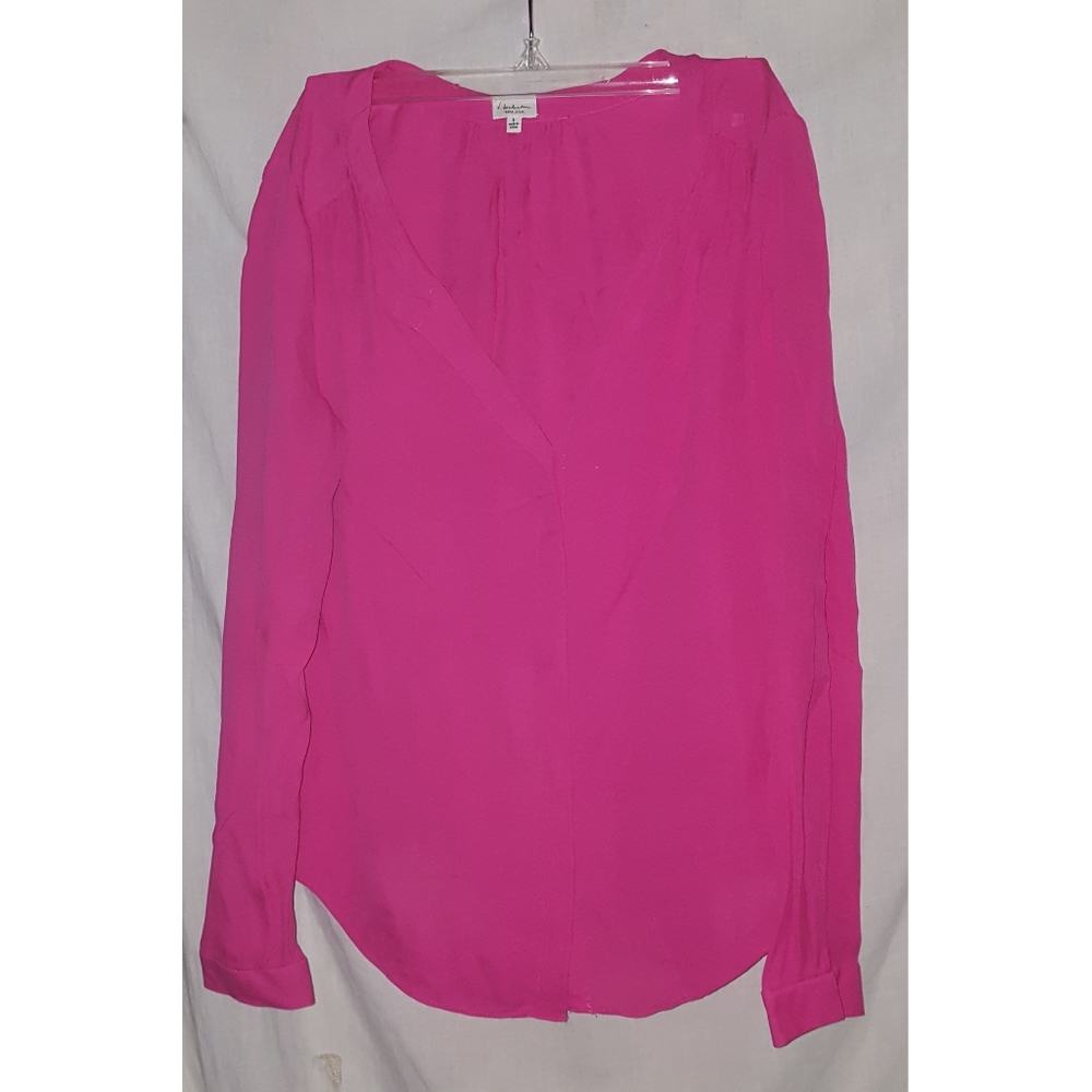 T. Babaton Silk Blouse Size Small